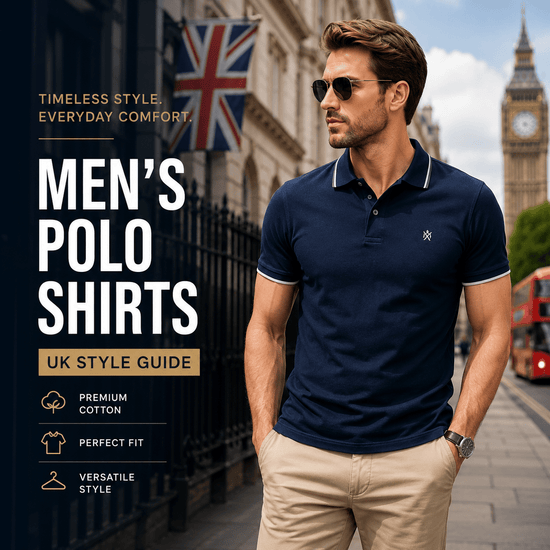 Men's Polo Shirts UK: The Ultimate Style Guide for Every Occasion - QHA UK