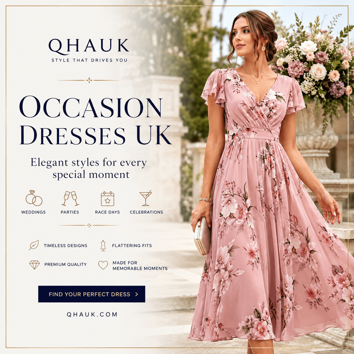 Occasion Dresses UK: Finding the Perfect Dress for Every Special Event - QHA UK