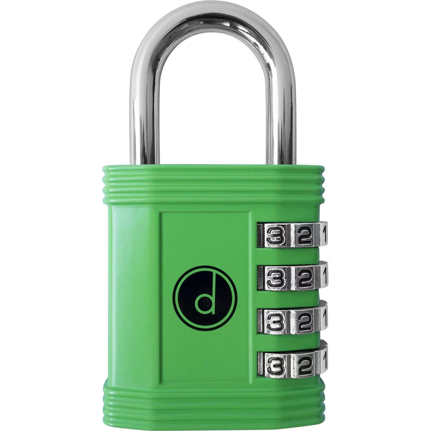 Desired Tools 4-Digit Combination Padlock - Weatherproof for Gym, Gate & Storage