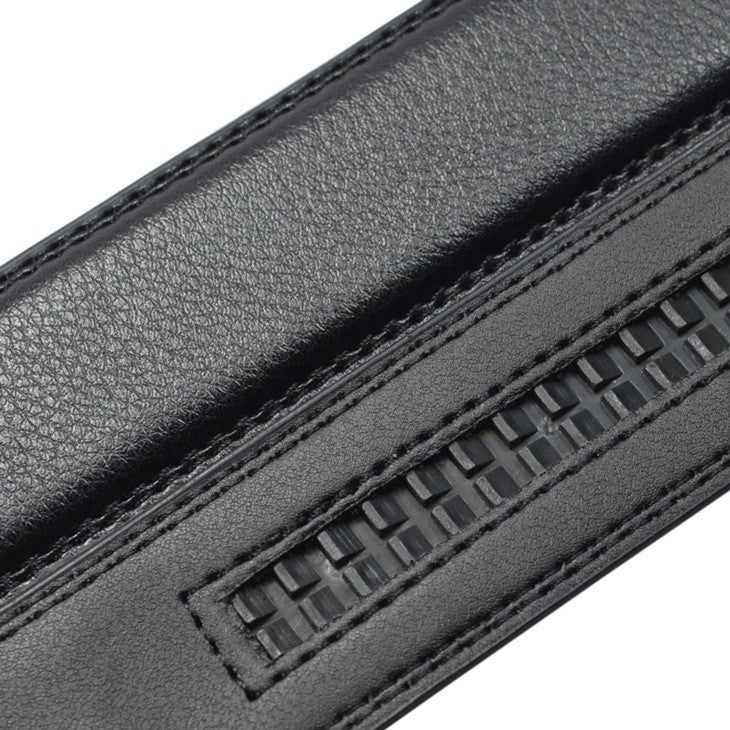 QHA Mens Superman Leather Belts Superhero Automatic Ratchet Belt Buckle Men Q07