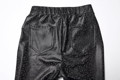 Punk Rave Ravenna Leggings - Black Prism Finish