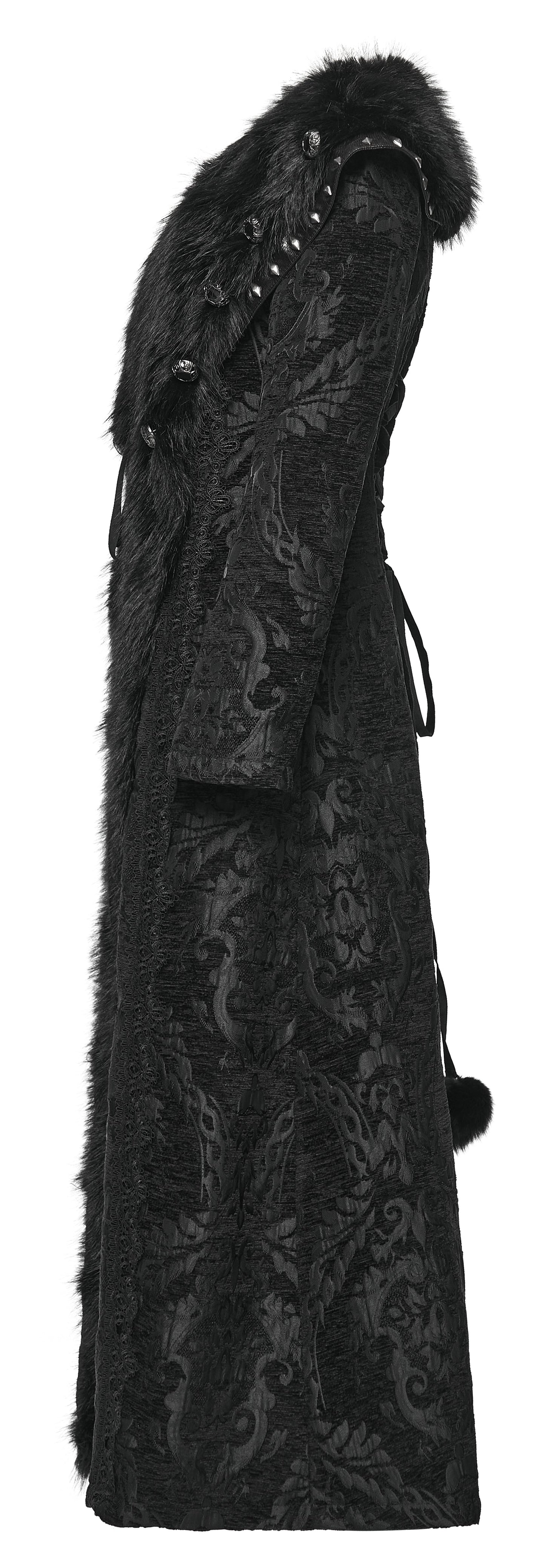 Punk Rave Goth Gorgeous Plush Coat