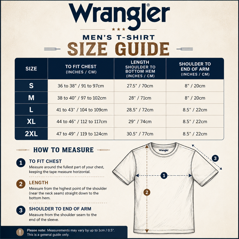 Wrangler Men's Cotton Stretch T-Shirt Crew Neck Graphic Tee S–2XL - additional view 3