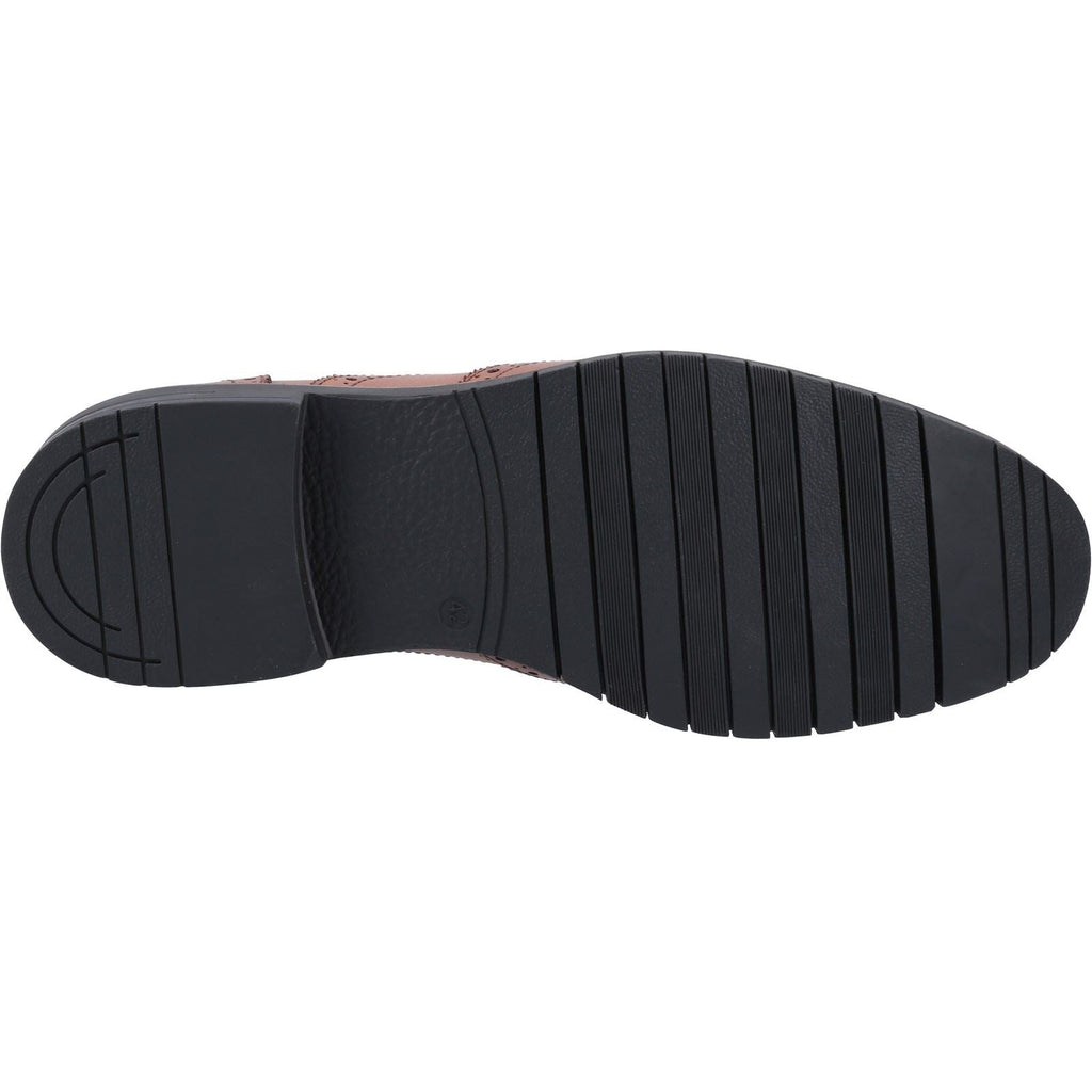 Hush Puppies Santiago Laces Mens Shoes in Tan