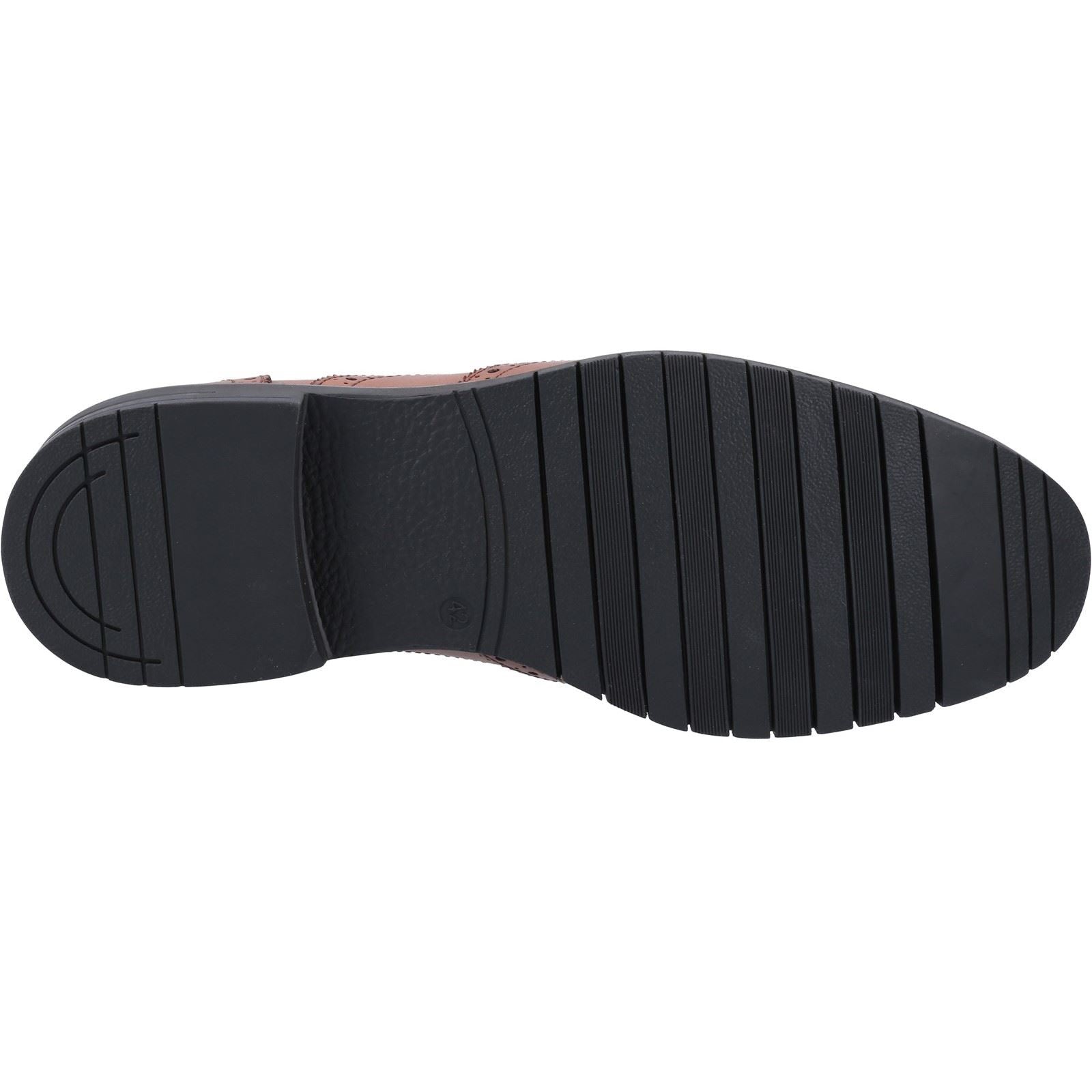 Hush Puppies Santiago Laces Mens Shoes in Tan