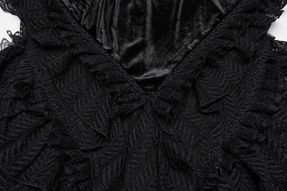 Punk Rave Nera Goth Dynamic Skirt