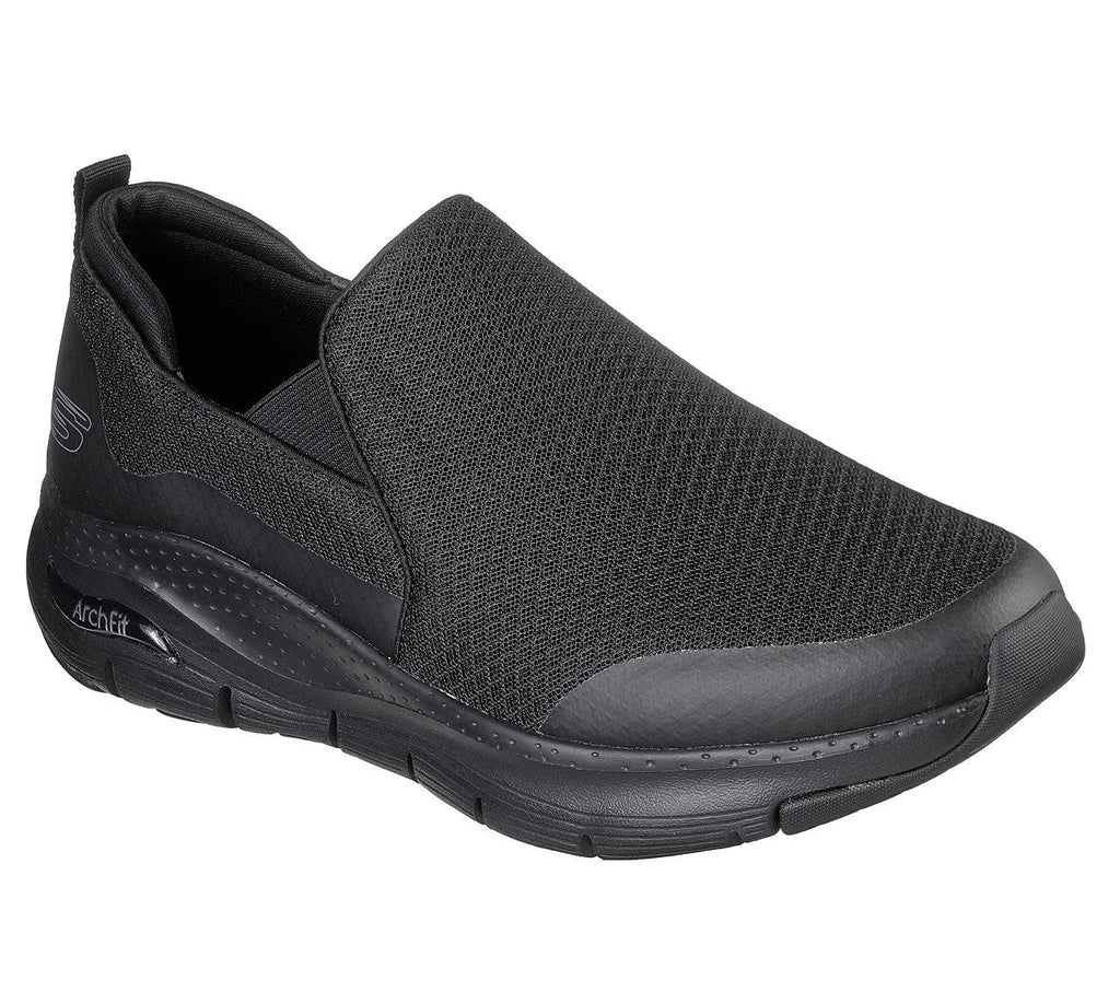 SKECHERS Men's Arch Fit - Banlin shoes in Black