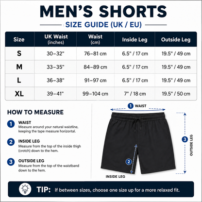 GAP Mens Logo Fleece Shorts Elastic Waist Gym Casual Summer Cotton - QHA UK