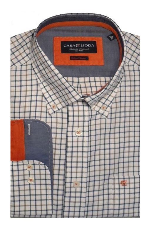 CASA MODA PREMIUM COTTON COUNTRY STYLE CHECK SIZE XL TO 7XL