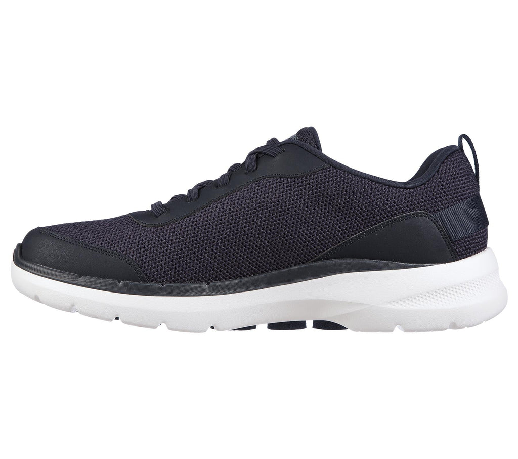 SKECHERS Men's GOwalk 6 - Bold Knight Shoes in Navy/Blue in Size UK 6 to UK 15