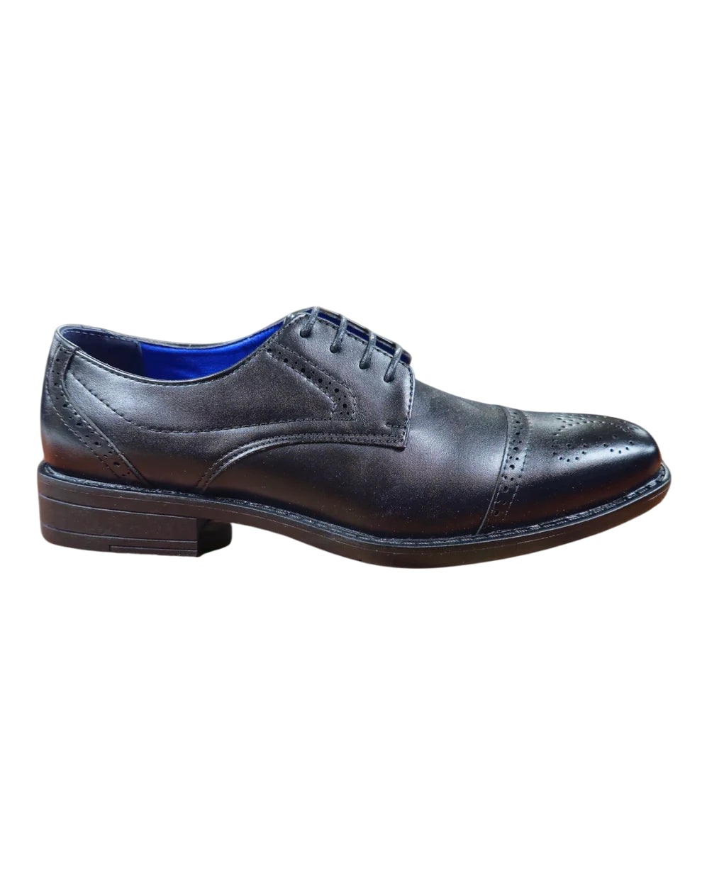 Roberto Giovani ETON Shoe For Men in Black, 7 to 14 Sizes
