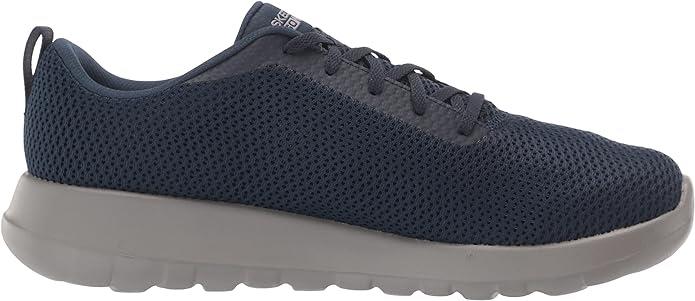 Skechers Men's Go Walk 6 Max Effort Shoes in Navy Grey
