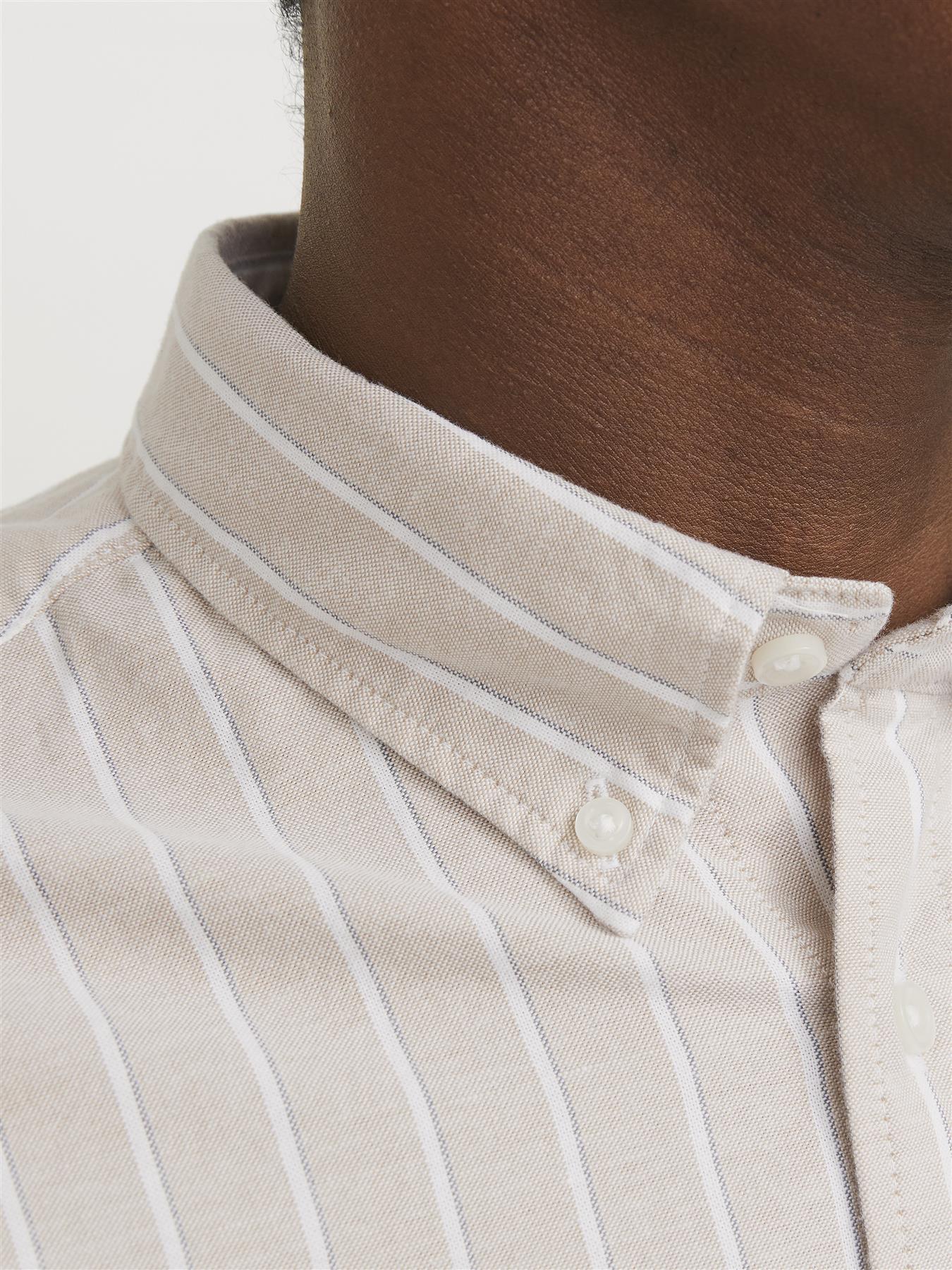 Jack & Jones Oxford Shirt With Long Sleeves For Men (JPRBLUBROOK) in 8 Colours, L-XL