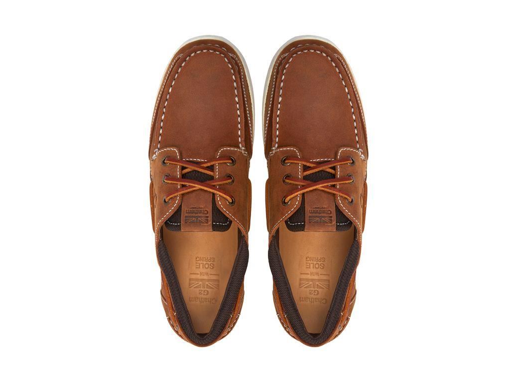 Chatham Men's Buton G2 Boat Shoe in 3 Color Options 6 to 12