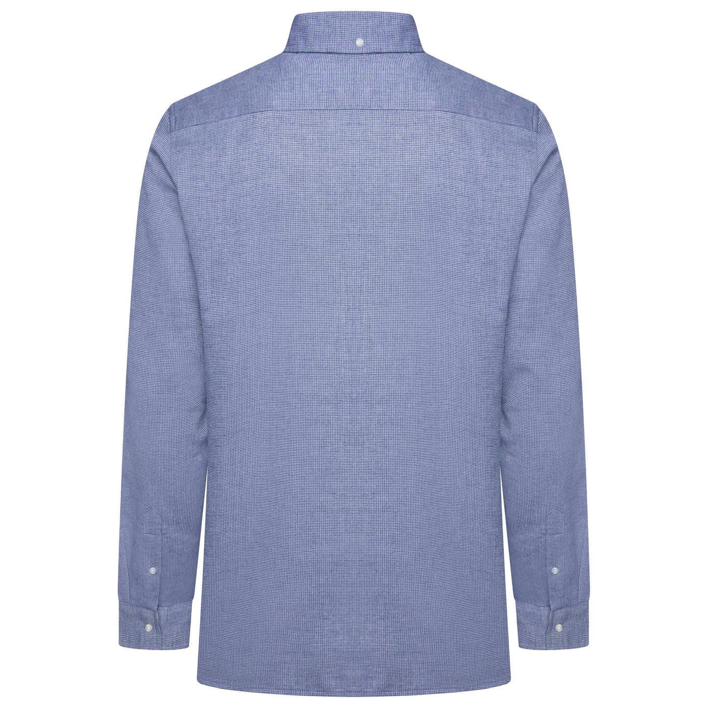 Men's Waffle Textured Long Sleeve Shirt | Blue | Singles & Multi-Packs