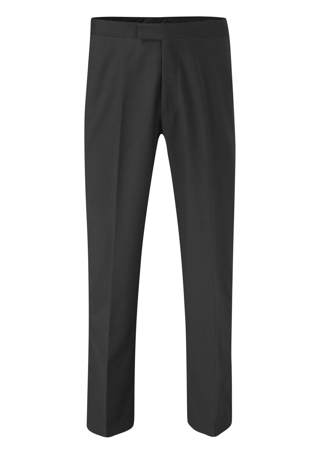 SKOPES Mens Extra Tall Black Dinner Suit Trousers (Harewood) in Black