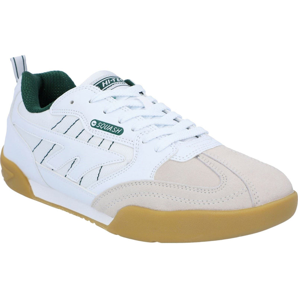 Hi-Tec Unisex Squash Trainer in White 3 to 13