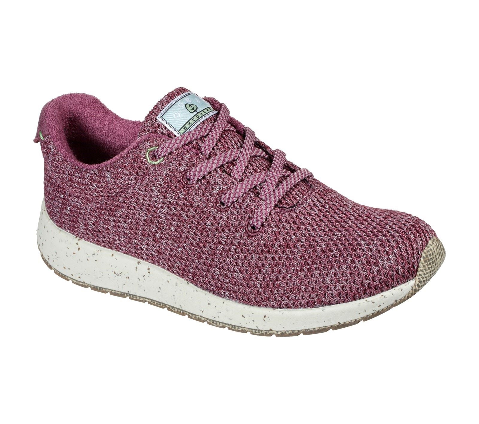 Skechers Bobs Earth Ladies Sports Shoes in Raspberry