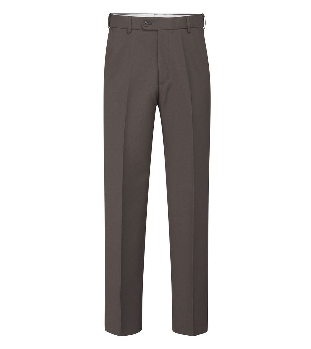 Skopes Brooklyn Hopsack Trouser For Mens in Taupe, Waist 28 to 62