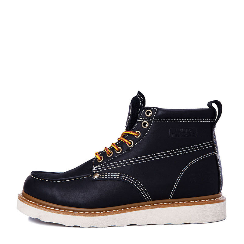 American Style Retro Men’s Leather Casual Shoes