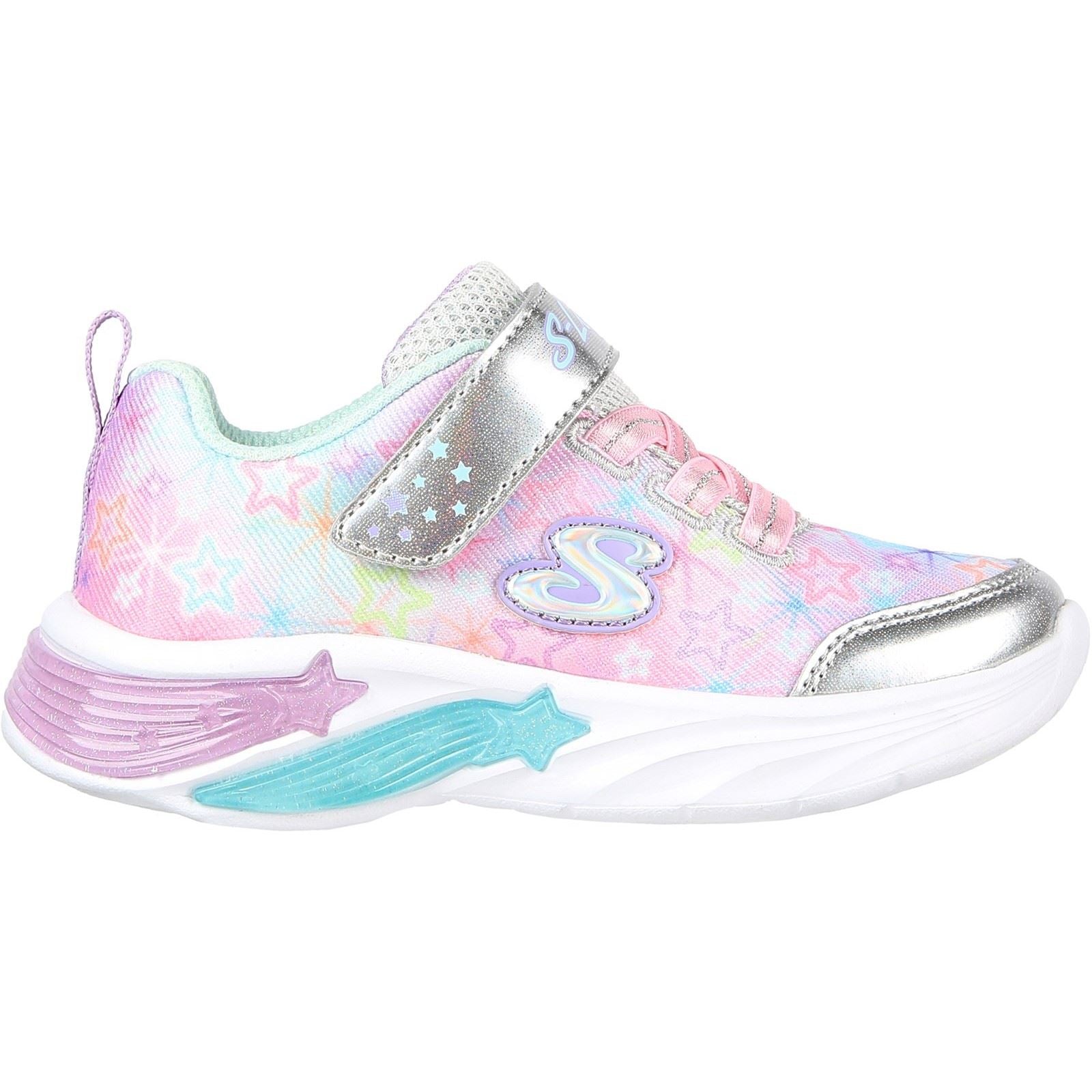 Skechers (GAR302324N) Childrens Sports Star Sparks Shoes in UK 4 to 9