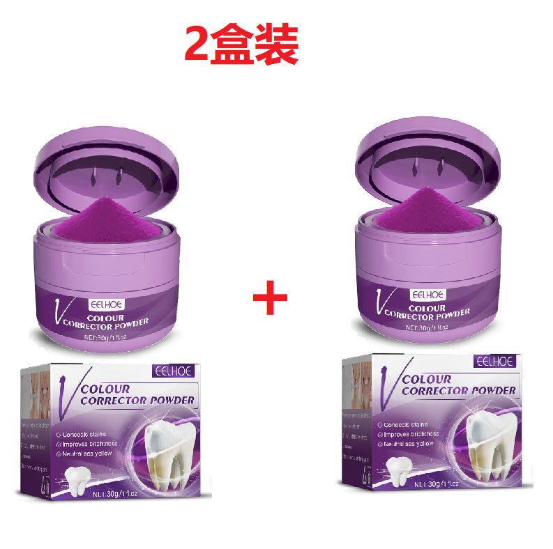 v34 Whitening Powder, Cleaning Stains Freshening Breath And Brightening White Teeth Cleaning Powder