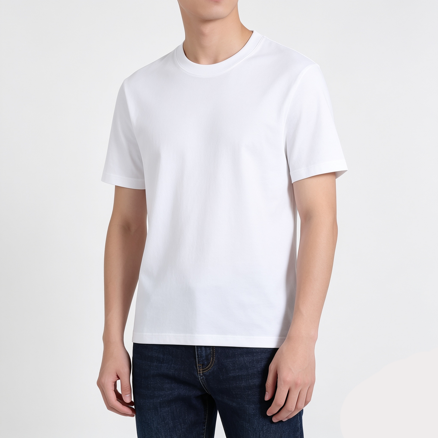 Unisex 100% Cotton O-Neck T-Shirt Short Sleeve M-4XL