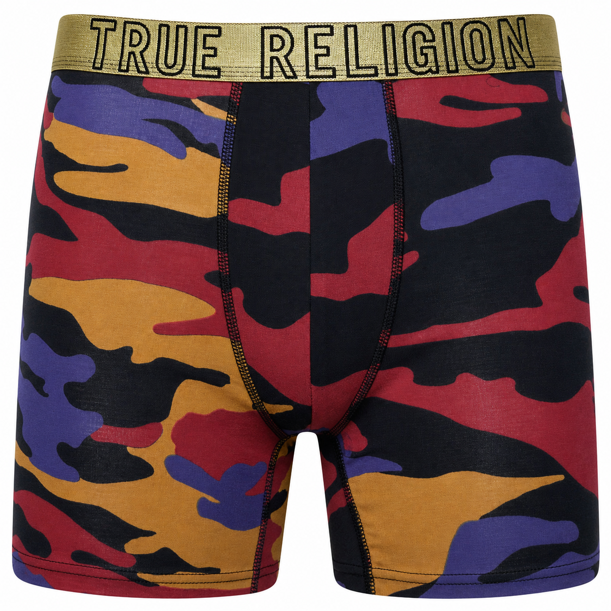 True Religion Mens Boxer Briefs 4 Pack Cotton Stretch Trunks Multipack - QHA UK