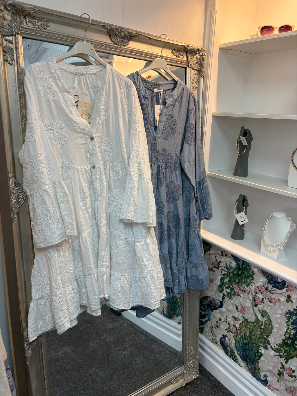 Cotton Floral Dress | One Size 8–18 | 100% Cotton