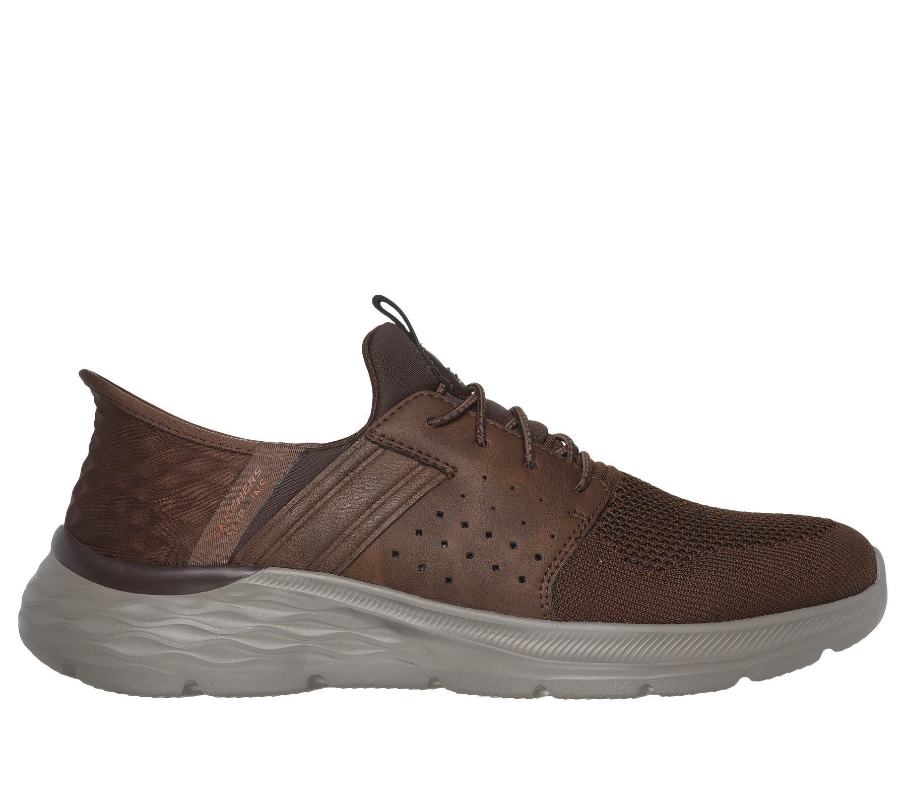 Skechers Garner - Newick Shoes for Mens (210803) in 2 Colours, 9 to 13