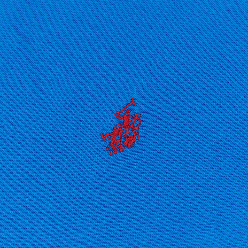 Men U.S. Polo Assn. Uspa Pure Cotton Plain T-Shirt With Small Logo