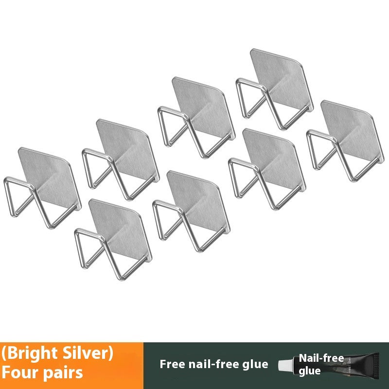 Kitchen Rack Punch-free Wall Hanging Pot Storage Rack