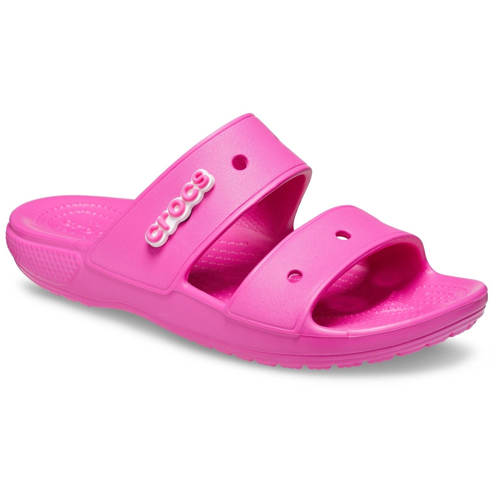 Crocs Unisex's Classic Tie Dye Two Strap Sandals Slide in 4 Colours, Sizes 3 to 8