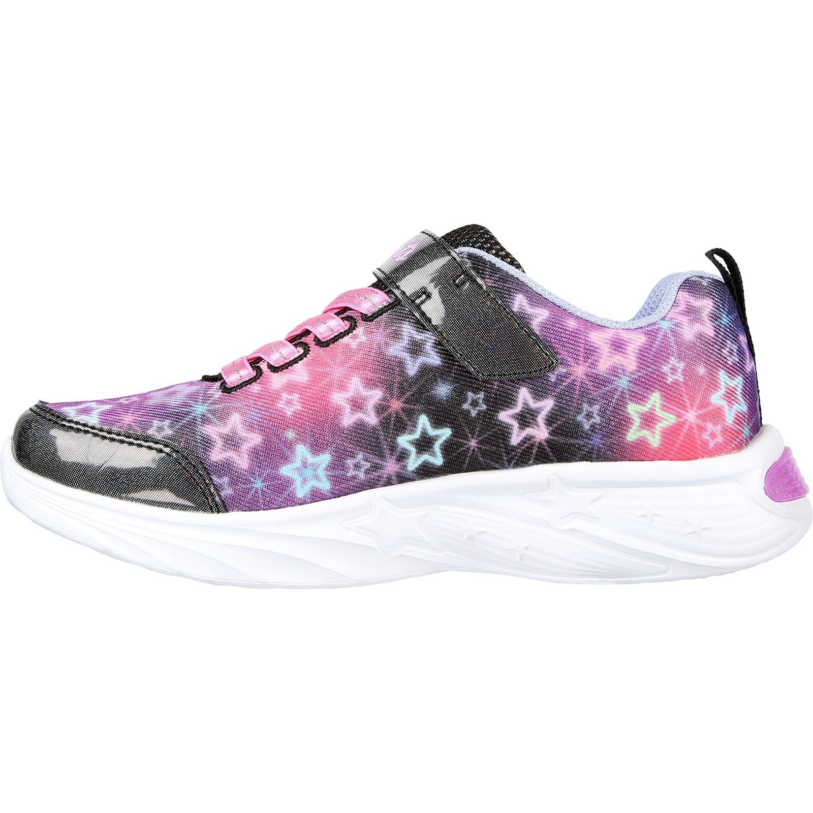 Skechers (GAR302324L) Childrens Sports Star Sparks Shoes in UK 1.5 to 13.5