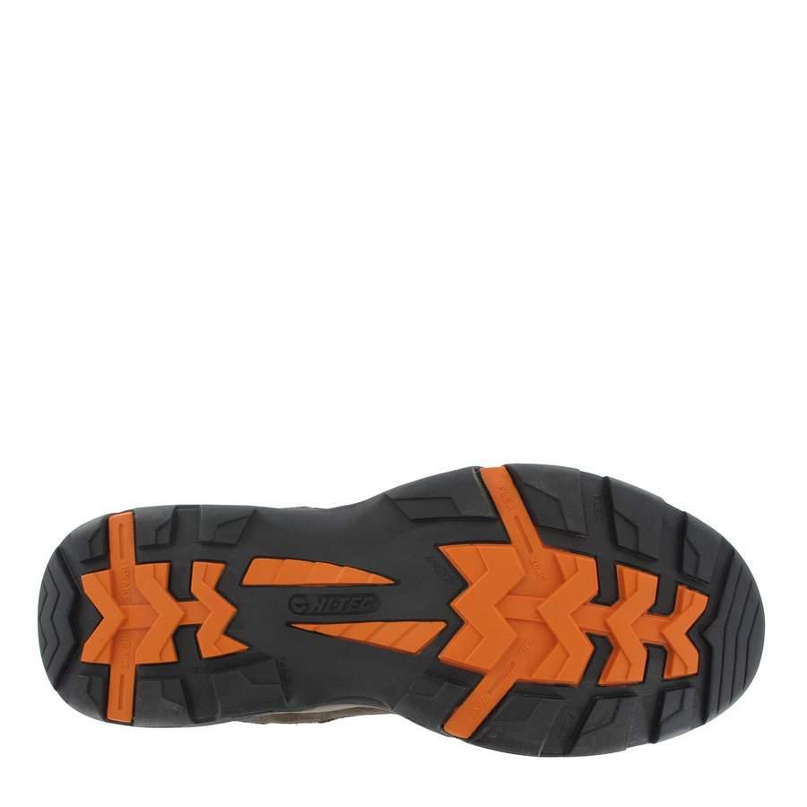 Hi-Tec Mens Wide Fit (4E) Water Proof Walking/Hiking Boots (Storm) in Dark Chocolate/Dark Taupe