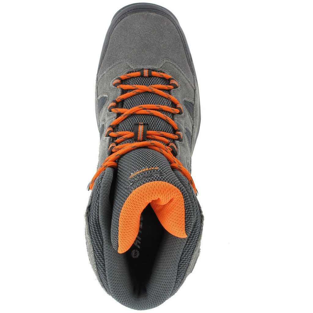 Hi-Tec Men's Banderra Ii WP High Rise Hiking Boots in Char/Grey/Burnt Orange 6 to 15