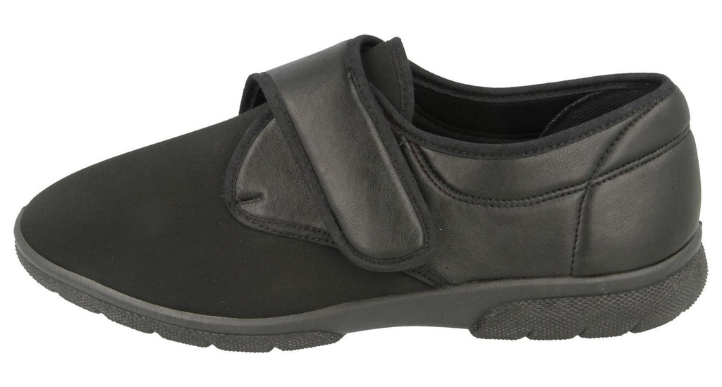 Womens (Carlton) 2V Fit By Db Shoes in Black  UK6 to  UK12
