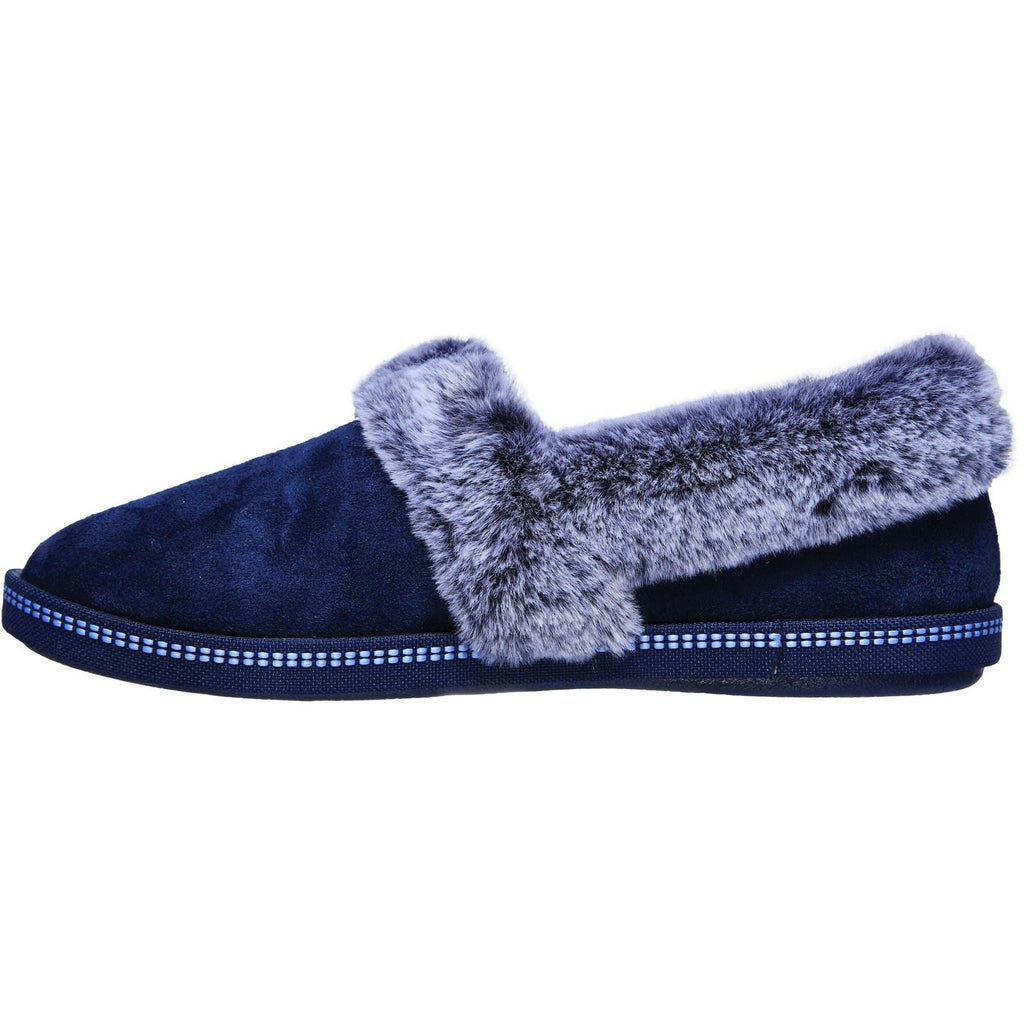 Skechers (GAR32777) Women's Cozy Campfire-Team Toasty Slipper in Navy 3 to 8