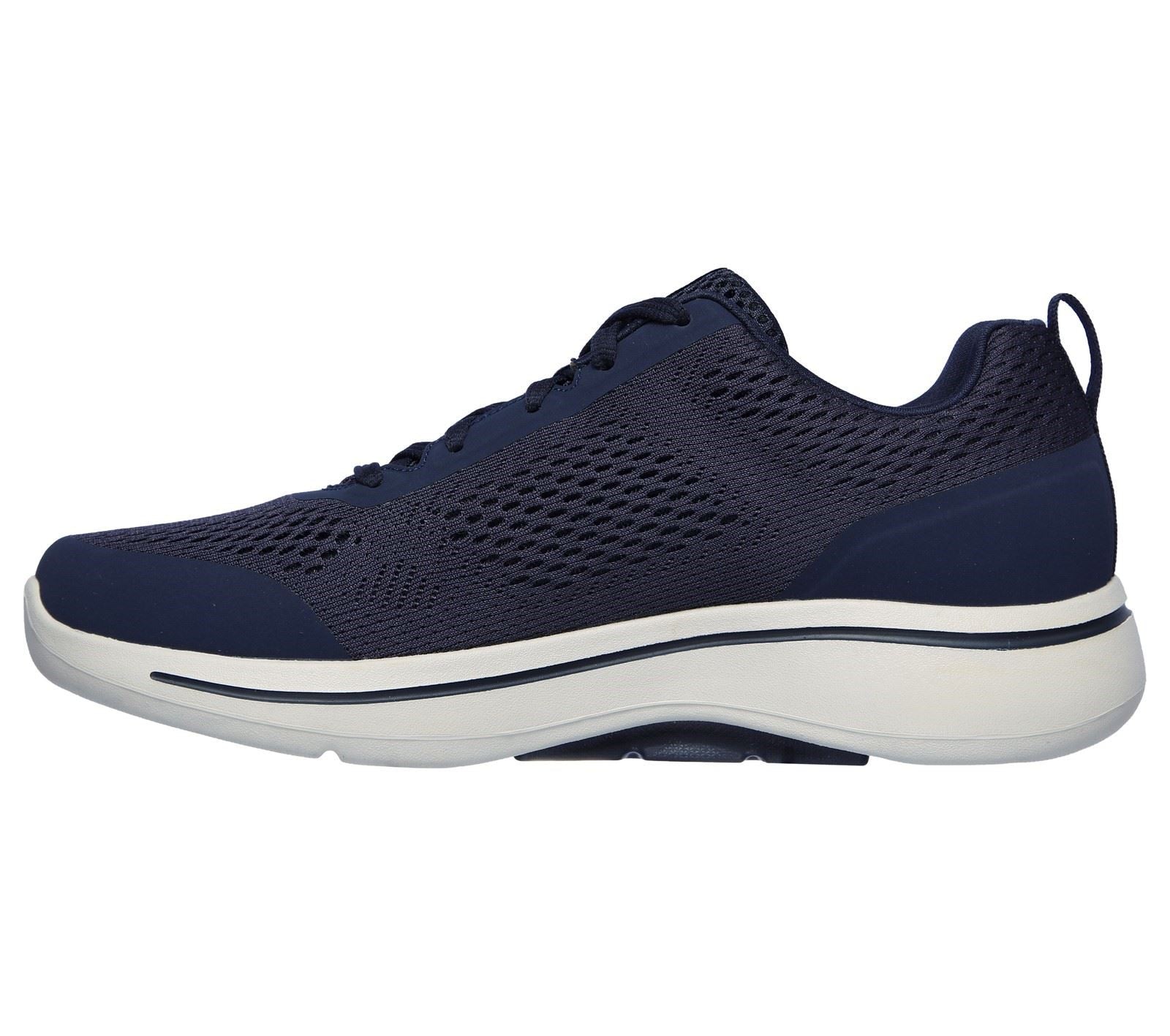 Skechers Go Walk Arch Fit Idyllic Sports Shoes Mens Sports in  Navy Gold