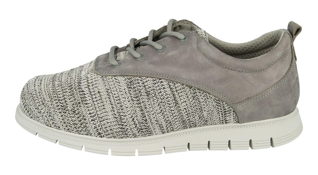 DB's Men's Extra Wide (2V Fit) Stretch Leisure Shoes (Mexico) in Grey