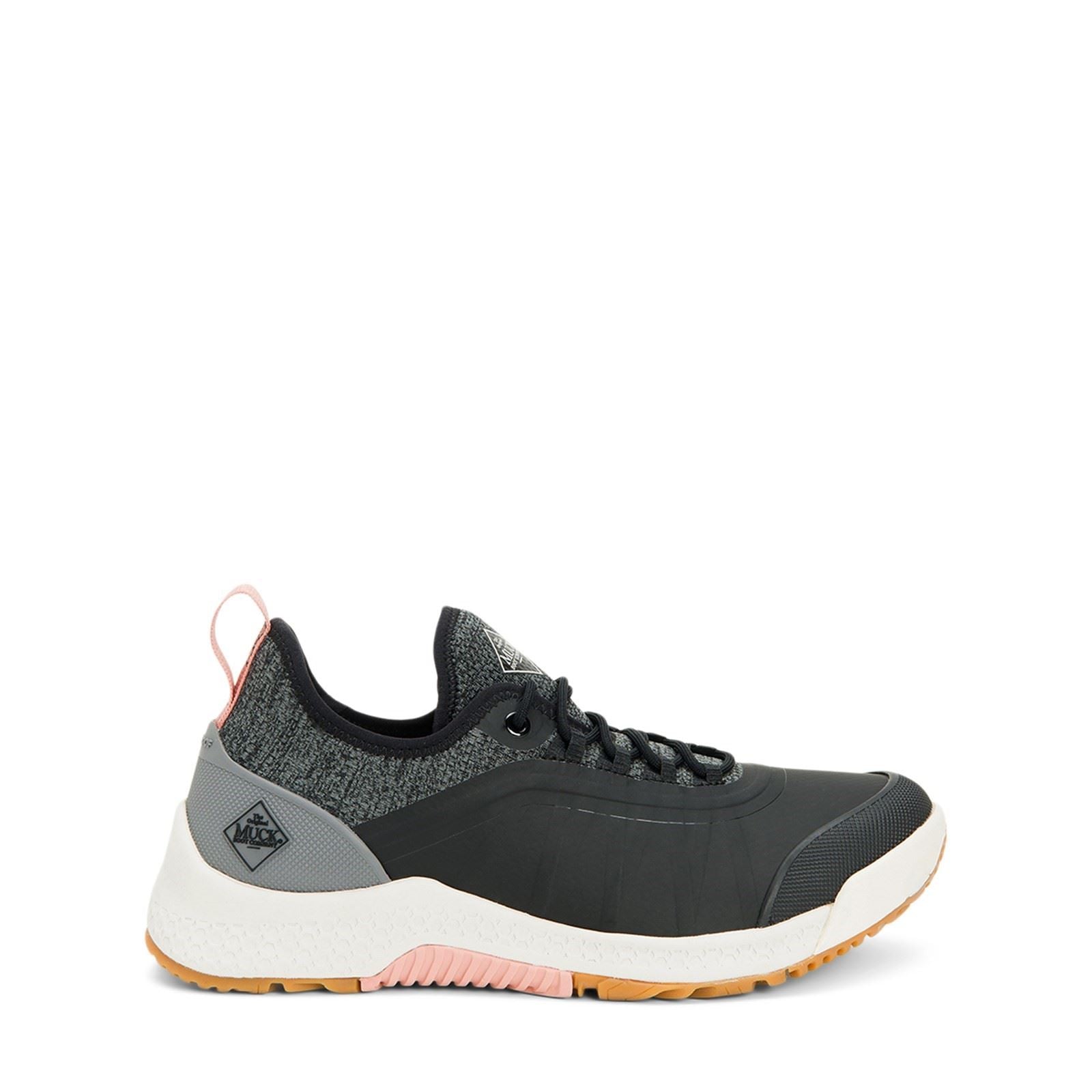 Muck Boots Women's Outscape Shoes in Black/Muted Clay 1 to 13