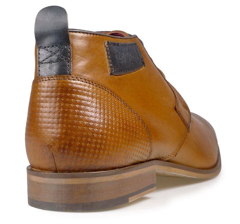 Paul O' Donnell Mens Lace up Low Rise Formal Boot - Fresno Cognec