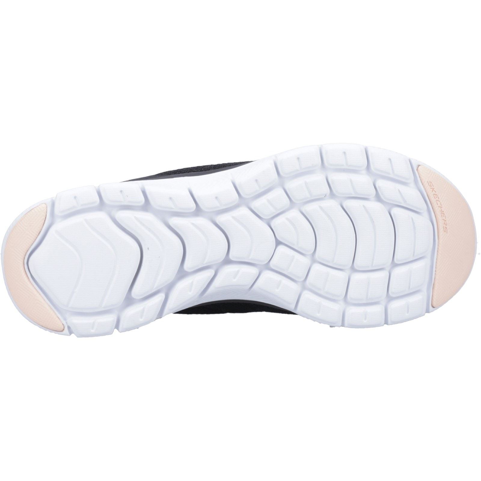 Skechers (GAR149582) Women's Flex Advantage 4.0 - Wild Ballad Shoe in Black/Leopard 3 to 8