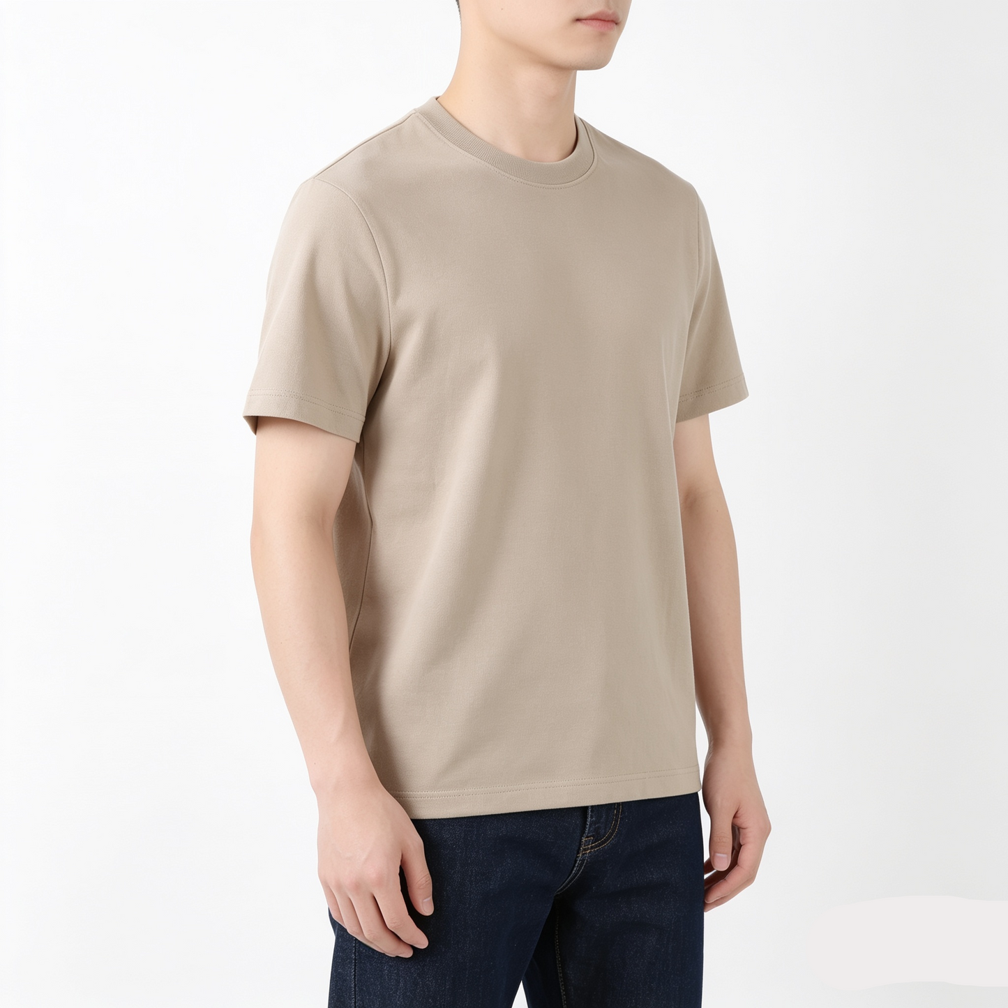 Unisex 100% Cotton O-Neck T-Shirt Short Sleeve M-4XL