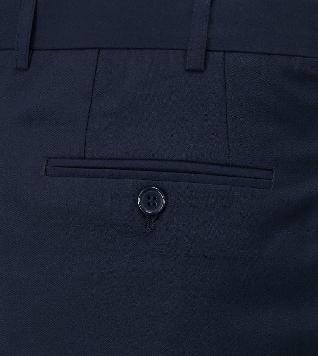 Skopes Men's Milan Tapered Trouser in Blue 28 Short to 42 Regular