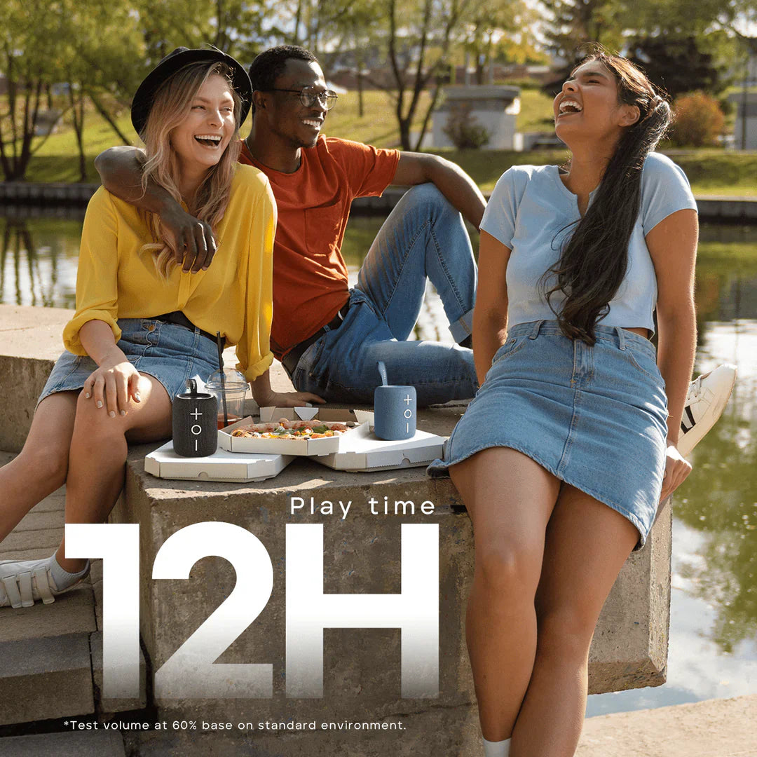 Tribit StormBox Mini Portable Bluetooth Speaker, 12H Playtime, IPX7 Waterproof