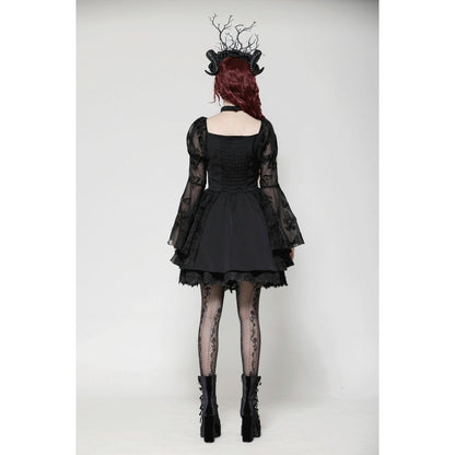 Dark in Love Blanche Butterfly big sleeves Dress