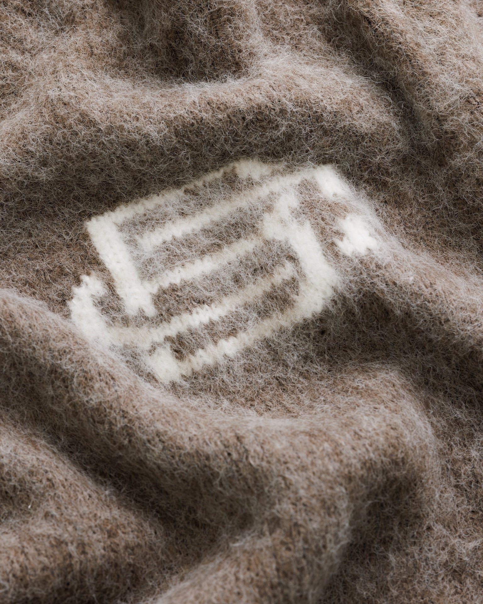 Mohair Knit BC Jogger - Taupe