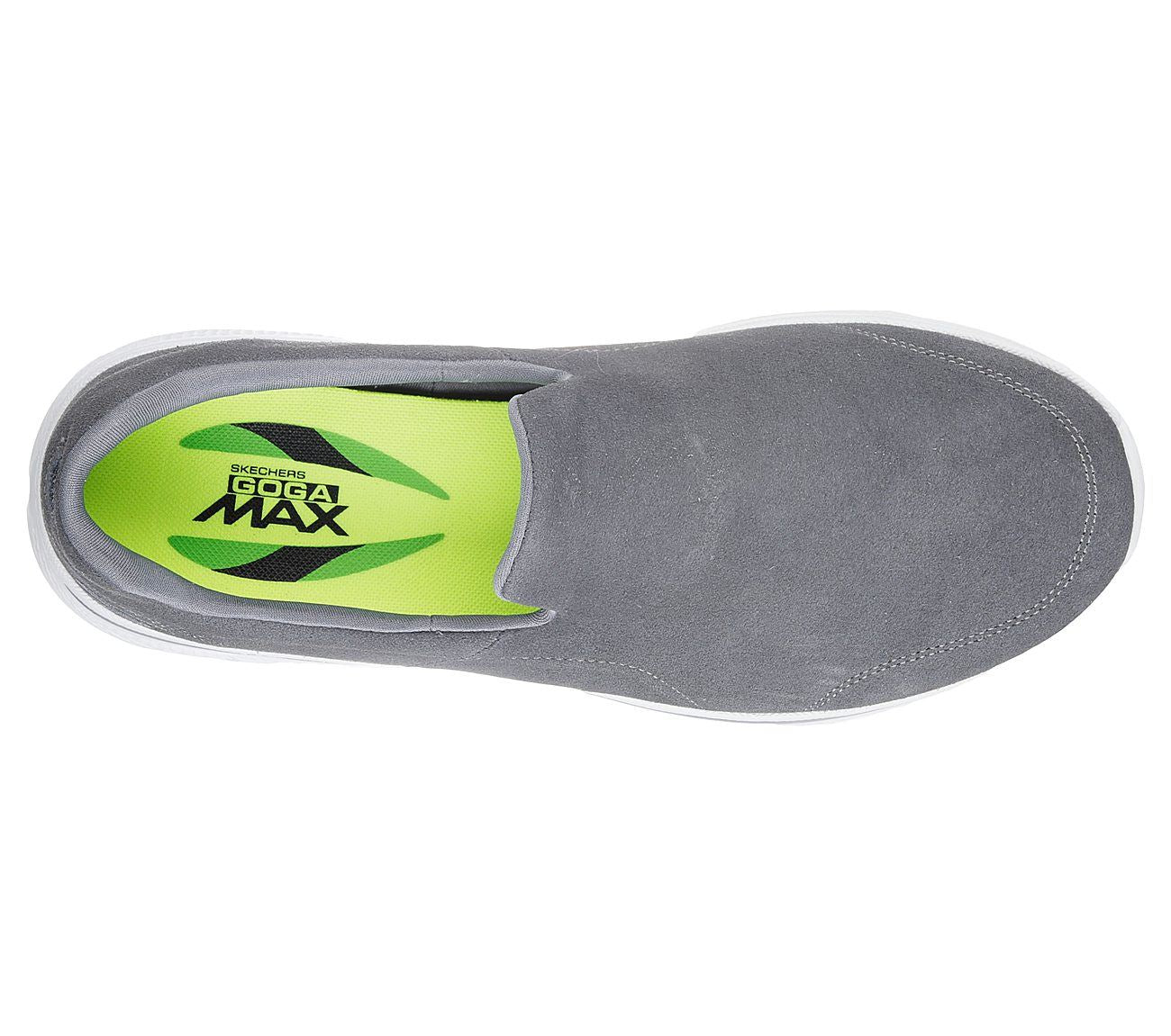 SKECHERS Men's Go Walk 4 - Expertise Smart Casual Shoes/Trainers in Charcoal 6 to 13