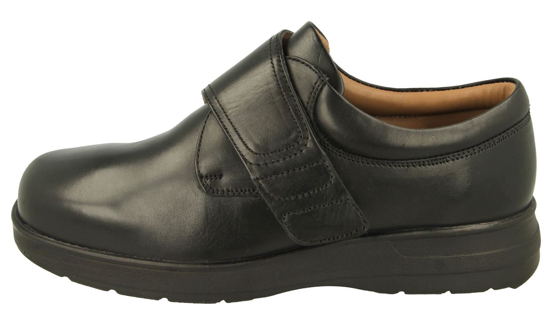 DB Shoes Women's Extra Wide Fit (6V) Benny Shoes in Black, Size 6 to 14